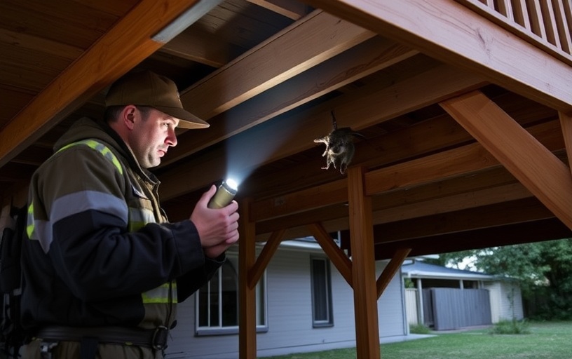 Under Deck Possum Removal in Bulleen